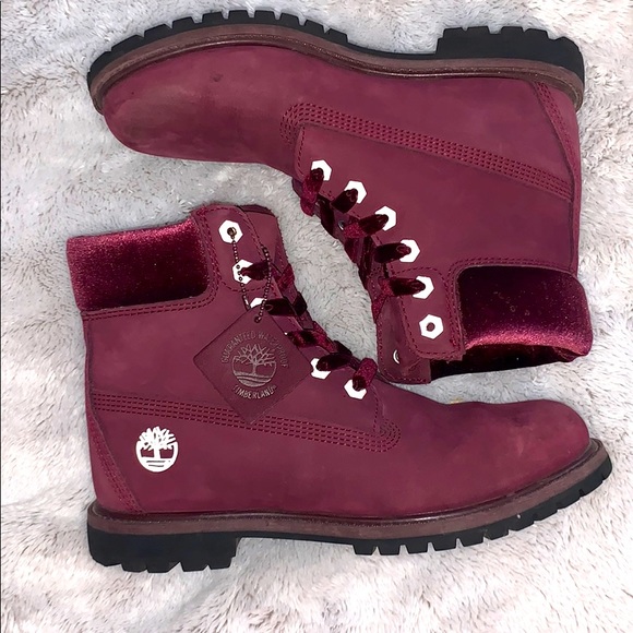 Timberland Shoes - Timberland velvet-accent premium waterproof boots